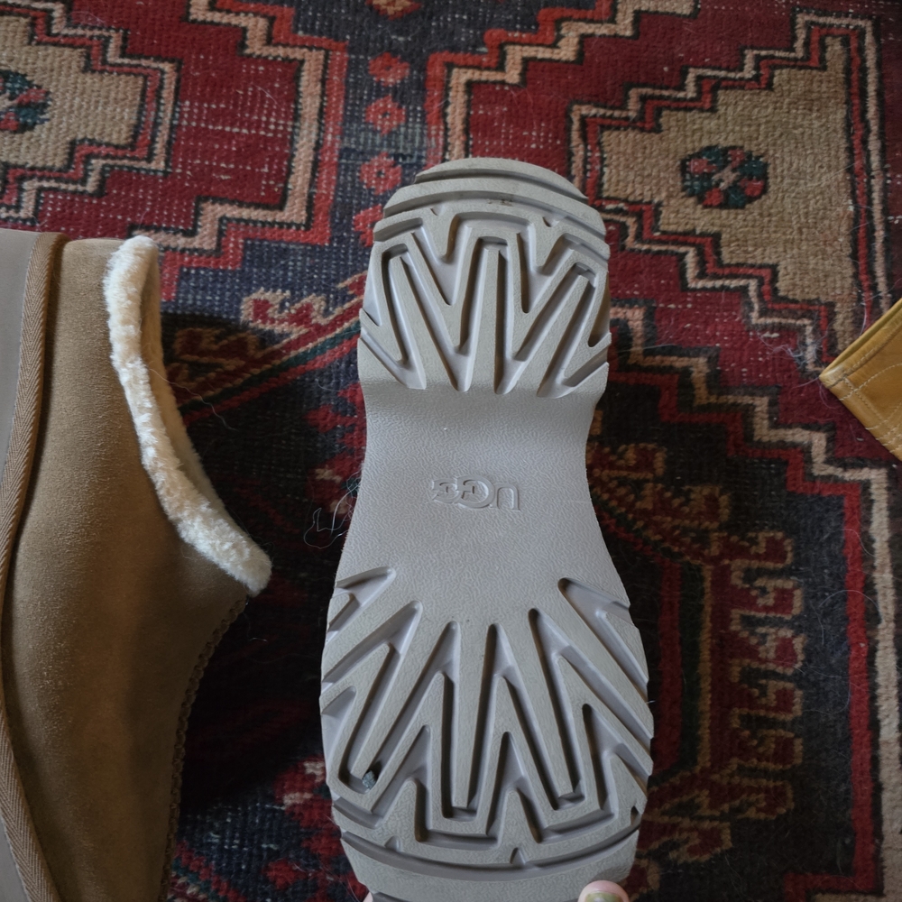 Ugg Tan Shearling Mules - image 3